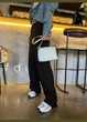Сумка из плетеной кожи белая 1669 4141-5714 ARTiS Bags - изображение 1