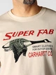Футболка бавовняна довга чоловіча Carhartt 107050 A16 M Молочна (800070358354) - зображення 6