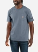 Koszulka bawełniana długa męska Carhartt 107052 HN7 M Granatowa (800070358357) - obraz 1