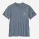 Koszulka bawełniana długa męska Carhartt 107052 HN7 M Granatowa (800070358357) - obraz 4