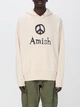 Bluza męska z kapturem kangurka Amish AMU055CE670111 149 M Biała (800070307415) - obraz 1