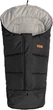 Śpiworek do wózka Sensillo Combi 3w1 polar 100-80 × 45 cm czarno-szary (5902021525607) - obraz 1