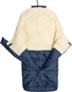 Śpiworek do wózka Sensillo Combi 3w1 wełna 100-80 × 45 cm Navy (5902021527854) - obraz 3