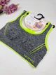 Спортивный топ со спинкой борцовкой 5120, XL (ABC 80-90), Салатовый - изображение 3