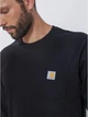 Лонгслів чоловічий Carhartt K126 BLK M Чорний (800070358366) - зображення 4