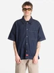 Koszula jeansowa męska Dickies DK0A88PHRIN1 S Granatowa (800070354654) - obraz 1
