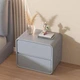 Приліжкова тумба RIAS P328 з двома ящиками 50x40x47 см LightGray (3_08160) - зображення 6