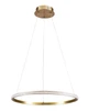 Підвісний світильник Goldlux 338204 Diana LED 1x25W 4000K 3400Lm IP20 золотий - зображення 1