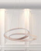 Підвісний світильник, люстра Goldlux 338044 Glow LED 1x75W 4000K 10500Lm IP20 золотий - зображення 3