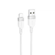 Кабель HOCO X109 Energy silicone charging data cable iP (L=1M) White - изображение 1