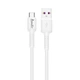 Кабель Avantis AC-85t Silicone USB – Type-C-білий - изображение 1