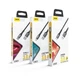 Кабель Aspor AC-08 Nylon LED USB – Micro (3A/1м)- чорний - зображення 3