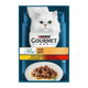 Влажный корм для котов Gourmet Perle Duo с курицей и говядиной в соусе 85 г 12581725 - изображение 1