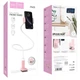 Тримач настільний Hoco PH23 Balu 4.5-6.5" Pink white - зображення 6