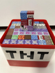 Магнітний конструктор Minecraft Magnetic Cube 240 TNT в металевому боксі майнкрафт - зображення 3