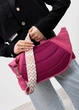 Женская сумка бананка Sambag DistrictDart розовая 38×21 см (80460406) - изображение 6