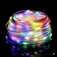 Светодиодная RGB 10м гирлянда на елку или новогоднего декора в дом или на улицу водонепроницаемая IP65 с управлением SMART - изображение 5