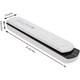 Вакуумный упаковщик Vacuum Sealer S для продуктов 90Вт, 28 см, белый - изображение 6