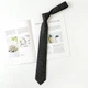 Класична краватка з ретро принтом Honey Fashion Accessories чорний (30к053) - изображение 1