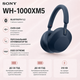 Бездротові навушники з мікрофоном Sony WH-1000XM5 Bluetooth 5.2 Синій (WH1000XM5L.CE7) - зображення 2