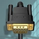 Кабель Vention VGA 15M-15M 25 м з феритами для передачі відеосигналу Чорний (DAEBS) - зображення 4