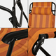 Садовое кресло-шезлонг Stenson MH-3913 складное 153×60×80 см. Orange - изображение 2