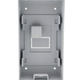 Накладная панель Hikvision DS-KAB02 подходит к DS-KV8X02-IM нержавеющая сталь SUS201 Серый - изображение 2