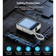 Повербанк Choetech 10000mAh 35W PD3.0 USB-C In/Out із вбудованим кабелем та LED дисплеєм (B832-GY) - зображення 8
