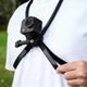 Тримач ACEFAST Air cushion silicone neck-hanging holder E37 Black - зображення 6
