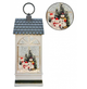 Ночник новогодний Фонарь XMAS WDL-24074B 10099, снеговик - изображение 2