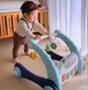 Детские ходунки 6 в 1 с мягким ковриком Baby Steps J905 Игровой музыкальный Bluetooth центр с бизибордом и пианино с подсветкой - изображение 7