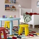 Табуретка детская MAMMUT IKEA желтый - изображение 6