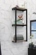 Настінна полиця в стилі лофт EcoLoft Elevia DSP-1174 Дуб Сонома - зображення 3