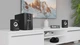 Акустична система 2.1 REAL-EL M-355 Black (EL121300015), 44 Вт, Bluetooth, AUX, USB/SD, FM, LED-дисплей, сабвуфер Ø105 мм, дерев’яний корпус - зображення 9
