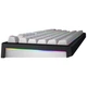 Клавіатура ігрова бездротова Hator Skyfall 80 HTK3180UA Bluetooth та 2.4G, механічна, RGB підсвітка, чорно біла - зображення 4