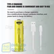 Акумулятор AA LiitoKala USB-T36 1.5V 2400mAh ОРИГІНАЛ - зображення 5