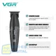 Тример VGR V-640T BLACK 3 насадки LED дисплей 9000RPM - зображення 3