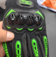 Мото перчатки Racing Biker Green Размер M - изображение 7