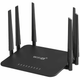 Мощный беспроводной маршрутизатор роутер модем Wi Fi AND LV WR50Q на 6 антен для стабильного покрытия интернета и скоростной домашней сети - изображение 1