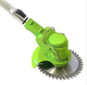 Акумуляторна коса 21V Brush Cutter триммер-кущоріз для трави, кущів та гілок 2АКБ 2Ач 8 насадок газаонокосилка садовая с телескопической штангой на аккумуляторах электрокосилка - изображение 8