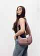 Женская сумка Хобо из экокожи SAMBAG Пудровый (5441030813) - изображение 1