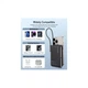 Батарея универсальная Choetech Magnetic Wireless 10000mAh 20W, PD, Qi-15W, USB-C In/Out, build-in cabel, Black (B735-CCBK) Choetech B735-CCBK 1045360 - изображение 7