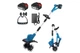 Аккумуляторный культиватор Scarifier 21v 2 шт мини культиватор садовый для дачи для грядок Синий - изображение 2