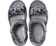 Крокси сандалі Crocs Bayaband Printed Sandal Slate Grey 25-26 сірі - изображение 4