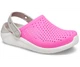 Крокси дитячі сабо Crocs LiteRide Clogs Electric Pink/White 31 рожеві - изображение 1