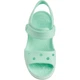 Крокси босоніжки Crocs Crocband Sandal Neon Mint 24 мятні - изображение 5