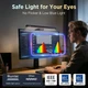 Моніторна Лампа Quntis Monitor Light Bar IM RGB Eye-Care: Подвійне Освітлення, 40 см. (Чорний) - зображення 5