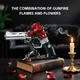 Конструктор Rose Revolver — механічний револьвер з трояндами, 631 деталь, декоративна STEM модель - зображення 3