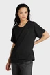 Жіноча чорна футболка Rolled up sl BF rrt wmn G-Star RAW M D24524,4107 - зображення 3