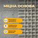 Сітка композитна Майстер 1х25м армосітка комірка 100х100мм для стяжки фундаменту glasspro діаметр 2мм рулон - зображення 7